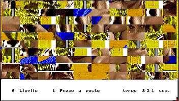 AMIGA ADULTS ONLY SEXY PUZZLE Logica 2000 & Amiga Special #1 ITALIAN MAGAZINE 19xx xxxx