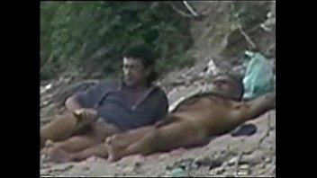  gay caught playng on the nude beach