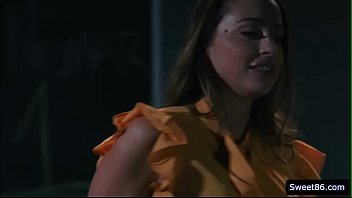 Hot Lena kissing and fingering Abigail