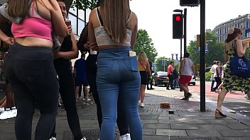 UK Teen Chav Ass Jeans
