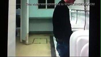 Fucking in public bathroom