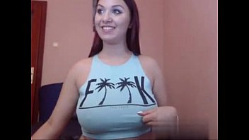 Big tits redhead shows off her curves on web cam on-erickdarkebadass.com