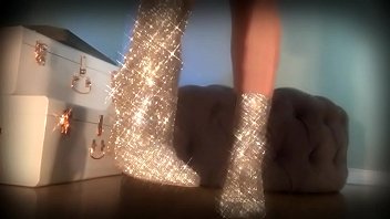 Sparkles Tease - Holiday Boot Goddess