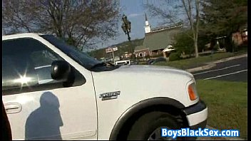 Blacks On Boys - Gay Hardcore Bareback Interracial Porn Video 15